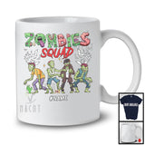 Personalized Zombies Squad, Humorous Halloween Custom Name Boy Zombies, Family Group T-Shirt