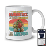 Photographer Saurus Rex But More Awesome; Proud T-Rex Dinosaur Vintage Retro; Jobs Careers T-Shirt