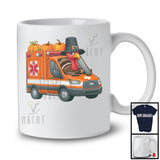 Pilgrim Turkey Driving Ambulance, Wonderful Thanksgiving Pumpkins Driver Team, Family Group T-Shirt