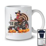 Pilgrim Turkey Driving Tractor, Wonderful Thanksgiving Pumpkins Driver Team, Family Group T-Shirt