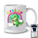 Pre-K Here I Come; Colorful Back To School T-Rex Rainbow; Girls Students Group T-Shirt