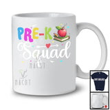 Pre-K Squad, Colorful Back To School Things Teacher Student, Matching Team Group T-Shirt