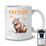 Pretend I'm A Capybara; Awesome Halloween Costume Capybara Animal Lover; Family Group T-Shirt