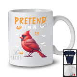 Pretend I'm A Cardinal Bird; Awesome Halloween Costume Cardinal Bird Animal; Family Group T-Shirt