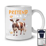 Pretend I'm A Cow; Lovely Halloween Costume Farm Animal Lover; Farmer Group T-Shirt