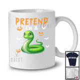 Pretend I'm A Snake; Awesome Halloween Costume Snake Animal Lover; Family Group T-Shirt