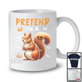 Pretend I'm A Squirrel; Awesome Halloween Costume Squirrel Animal Lover; Family Group T-Shirt