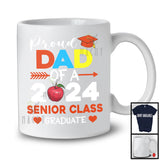 Proud Dad Of A 2024 Senior Class Graduate, Wonderful Father's Day Graduation, Family Group T-Shirt