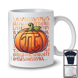 Pumpkin Pie Math, Proud Halloween Thanksgiving Pi Day Pumpkin, Math Students Teacher T-Shirt