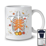 Pumpkin Pie Rib Cage; Awesome Thanksgiving Skeleton X-Ray Pumpkin Pie; Fall Pumpkins T-Shirt