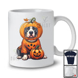 Pumpkin Pit Bull; Adorable Halloween Costume Pumpkin; Dog Owner Family T-Shirt