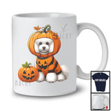 Pumpkin Poodle; Adorable Halloween Costume Pumpkin; Dog Owner Family T-Shirt