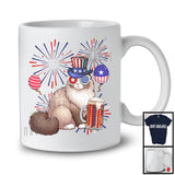 Ragdoll Drinking Beer, Awesome 4th Of July Fireworks Kitten, Drunker Patriotic Group T-Shirt