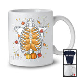 Roast Turkey Rib Cage; Awesome Thanksgiving Skeleton X-Ray Roast Turkey; Fall Pumpkins T-Shirt