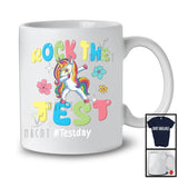 Rock The Test, Humorous Testing Day Test Day Unicorn, Matching Teacher Student Group T-Shirt