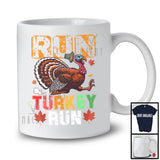 Run Turkey Run, Awesome Thanksgiving Running Turkey Trot Runner, Matching Family Group T-Shirt