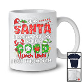 Santa I Really Did Try To Be A Good Lunch Lady; Wonderful Christmas Santa Elf; Family Jobs Proud T-Shirt