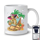 Savannah Cat On Beach, Adorable Summer Vacation Kitten Owner Lover, Friends Family Group T-Shirt