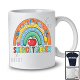 Science Teacher; Colorful Rainbow School Things; Matching Science Teacher Students Group T-Shirt