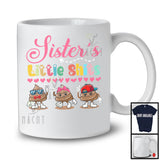 Sister's Little Shits, Humorous Mother's Day Brother Sister Siblings, Hearts Family Group T-Shirt