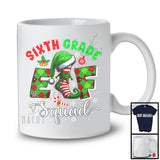 Sixth Grade Elf Squad; Awesome Christmas Snowing Teacher Students; X-mas Family Group T-Shirt