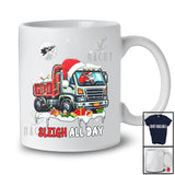 Sleigh All Day; Fantastic Christmas Snow Christmas Santa Riding Truck; Family Group T-Shirt