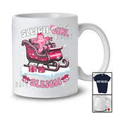 Sleigh Girl; Awesome Christmas Groovy Pink Gingerbread Cookies; X-mas Baker Family Group T-Shirt