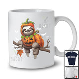 Sloth Pumpkin Cosplay; Amazing Halloween Costume Sloth Animal; Family Group T-Shirt