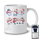 Snowman Collection; Joyful Christmas Snowman Lover Family Group; X-mas Snowing Around T-Shirt