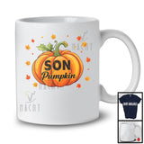 Son Pumpkin; Awesome Thanksgiving Pumpkin Lover Family Group; Fall Autumn Leaves T-Shirt