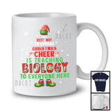 Spread Christmas Cheer Is Teaching Biology; Cheerful X-mas Tree Biology Teacher; Sweater Family T-Shirt