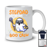 Stepdad Of The Boo Crew, Lovely Halloween Costume Witch Boo Ghost Sunglasses, Family Group T-Shirt