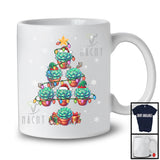 Succulent Christmas Tree; Amazing X-mas Lights Reindeer Santa Plant; Snow Family Group T-Shirt