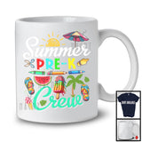 Summer Pre-K Crew, Joyful Summer Vacation Back To School First Day, Students Teacher T-Shirt