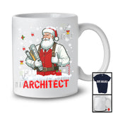 Team Architect, Merry Christmas Santa Snowing, X-mas Matching Proud Careers Group T-Shirt