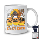 Team Candy Corn, Scary Halloween Costume Three Candy Corn Food Lover, Family Group T-Shirt