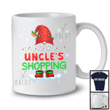 Team Uncle's Shopping; Lovely Christmas Gnome Costume Gnomies Squad; X-mas Lights Family T-Shirt