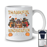 Thankful For My Kindergarten Turkeys, Wonderful Thanksgiving Three Turkeys, Students Teacher T-Shirt