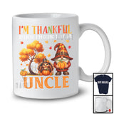 Thankful I'm Going To Be An Uncle; Proud Thanksgiving Pregnancy Gnome Turkey; Family T-Shirt