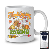 Thanksgiving Eating Team, Humorous Thanksgiving Fall Pumpkins Chicken Lover, Family Group T-Shirt