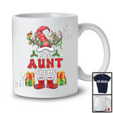 The Aunt Gnome; Amazing Christmas Lights Reindeer Gnome Costume; X-mas Family T-Shirt