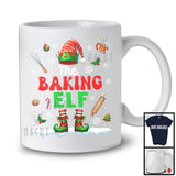 The Baking Elf; Proud Christmas Jobs Elf Costume Pajamas; Baker X-mas Group T-Shirt