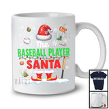 The Baseball Player Santa; Proud Christmas Santa Costume Pajamas; Baseball Sport Team T-Shirt