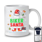 The Biker Santa; Proud Christmas Jobs Santa Costume Pajamas; Biker X-mas Group T-Shirt