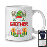 The Brother Elf; Amazing Christmas Lights Reindeer Elf Costume; X-mas Family Group T-Shirt