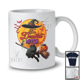 The Dentist Witch, Awesome Halloween Witch Riding Broomstick, Matching Careers Group T-Shirt