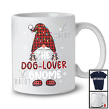 The Dog-Lover Gnome; Awesome Christmas Plaid Gnome Santa Bernedoodles Owner; Family Group T-Shirt