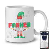 The Farmer Elf; Amazing Christmas Elf Costume Pajama; Snow X-mas Family Group T-Shirt