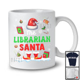 The Librarian Santa; Proud Christmas Jobs Santa Costume Pajamas; Librarian X-mas Group T-Shirt