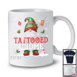 The Tattooed Gnome; Humorous Christmas Gnome; Gnomies Snowing Around Family Group T-Shirt